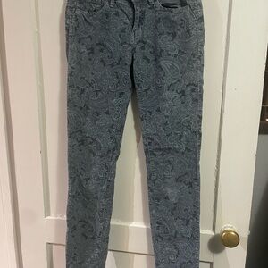 Women's Paisley Print Jeans